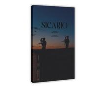 Sicario, poster su tela, decorazione artistica da parete per soggiorno, camera da letto, 40 x 60 cm