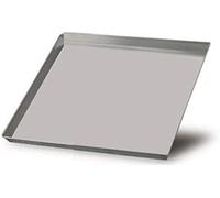 Siccardi Teglia quadrata professionale per pizza e pasticceria in alluminio Cm 35 x 35