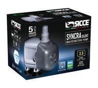 Sicce Syncra Silent 3.5 Pompa Ricircolo Acquario Sump Silenziosa 2500L/h 65W