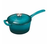 SìChef Les Cocottes Pentolino con Coperchio 19,3 cm Ottanio | Ghisa smaltata, Induzione