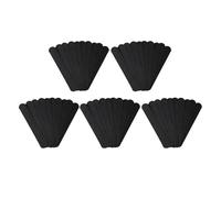 Sicheii 50 fodere per il sudore per cappelli, cappellini da golf, assorbenti, usa e getta, per baseball, fasce adesive per cappelli, protezione antisudore, per donne e uomini, Nero , 23.5 x 3.7 cm(L x