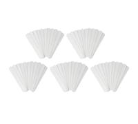 Sicheii 50 fodere per il sudore per cappelli, cappellini da golf, assorbenti, usa e getta, per baseball, fasce adesive per cappelli, protezione antisudore, per donne e uomini, bianco, 23.5 x 3.7 cm(L