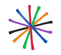 Sicheii 6 fasce per asciugamani, antivento, in silicone, per sedie da spiaggia, crociere, supporti elastici per asciugamani, in gomma, per piscina, lounge, sedie da spiaggia (A)