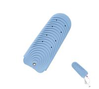 Sicheii Tappetino in silicone resistente al calore per strumenti per capelli, custodia per ferro arricciacapelli, copertura portatile per ferro da stiro, custodia per piastra per ferro da stiro caldo