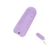 Sicheii Tappetino in silicone resistente al calore per strumenti per capelli, custodia per ferro arricciacapelli, copertura portatile per ferro da stiro, custodia per piastra per ferro da stiro caldo