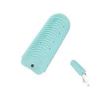 Sicheii Tappetino in silicone resistente al calore per strumenti per capelli, custodia per ferro arricciacapelli, copertura portatile per ferro da stiro, custodia per piastra per ferro da stiro caldo