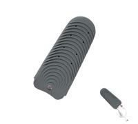 Sicheii Tappetino in silicone resistente al calore per strumenti per capelli, custodia per ferro arricciacapelli, copertura portatile per ferro da stiro, custodia per piastra per ferro da stiro caldo