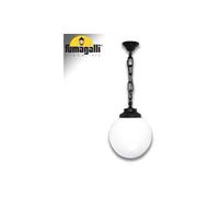 Fumagalli Lampada a sospensione SICHEM/G250 Nero Opale E27 in resina resistente per esterni