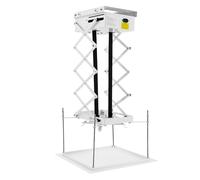 SICHENSH Electric Lift Projector, ponte sollevatore elettrico, supporto da soffitto per proiettore con telecomando, supporto per proiettore motorizzato ascensore, proiettore ascensore a soffitto