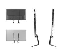 SICHENSH Piedi universali per TV LED/LCD da 32-70 pollici | Supporto universale per TV, regolabile in altezza, con portata di 35 kg, collegamento a vite, design ad arco