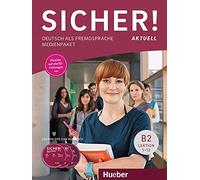 Sicher! aktuell B2 / Medienpaket. 2 Audio-CDs und 1 DVD zum Kursbuch: Deutsch als Fremdsprache [Lingua tedesca]: 2 Audio-CDs und 1 DVD zum Kursbuch.Deutsch als Fremdsprache / Medienpaket