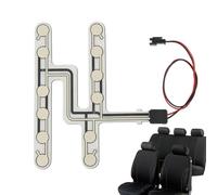 Sicherheitsgurt-Erinnerungssensor, Autositz-Drucksensor | Sicherheitsgurt-Warnungs-Erinnerungspad,Sitzbelegungsmelder, Licht- und Tonwarn-Fahrzubehör für Bus-Autositze, Massagesessel