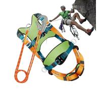 Sicherheitsgurt Set Absturzsicherung,5-Punkt Baumpflege Und Baumklettergurt - Ergonomische Kletterausrüstung Jagd, Dacharbeiten, Rettungseinsätze, Industrielle Sicherheit, Baumarbeiten Und Bergste