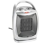 Sichler Haushaltsgeräte Stufe elettriche - riscaldatore in Ceramica: Termoventilatore ceramico Compatto con Oscillazione, 3 Livelli Fino a 1500 Watt (termoventilatore per Camper)