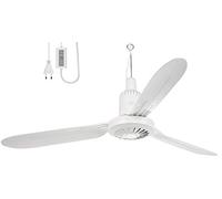 Sichler Haushaltsgeräte Ventilatore a soffitto: Ventilatore a soffitto Mobile, 3 Pale, Funzione Timer (3 Pale, con Timer, Grande)