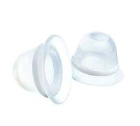 SiChun - Estrattore capezzolo o Everters per capezzoli piatti e invertiti, 1 paio con custodia da viaggio