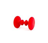 SiChun - Rullo massaggiante per piedi, agopunto, comodo strumento di rilassamento, per alleviare lo stress del piede, colore: rosso