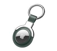 Sichy Custodia in pelle PU per Apple AirTags Custodia portachiavi Air tag Holder Air Tag Portachiavi Air Tag Tag Cover protettiva Airtag Portachiavi Loop Holder per bagagli Cane Gatto Pet Collare