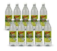 Sicignano Aceto di Alcool Bianco 6% Acidità, Uso Alimentare per Conserve e Sottoli e Pulizie Ecologiche, Anticalcare Naturale Multiuso, Origine Agricola (lt.1 x 10pz)