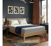 Sicignano ARGENTO 800 Materasso Matrimoniale King Size Molle Insacchettate 7 Zone, Rivestimento SilverCare, 170 x 190 x 22 cm