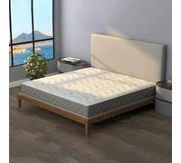 Sicignano Argento 800 Materasso Molle Insacchettate 7 Zone, Rivestimento SilverCare (90 x 190 x 22 cm, Singolo)