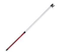 Sicignano | Bastone Appendiabiti Allungabile in Plastica per Armadi e Guardaroba - Lunghezza 76 cm a 130 cm, Pratico per Ripiani Alti, Resistente e Facile da Usare (2)