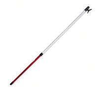 Sicignano | Bastone Appendiabiti Allungabile in Plastica per Armadi e Guardaroba - Lunghezza 76 cm a 130 cm, Pratico per Ripiani Alti, Resistente e Facile da Usare (1)