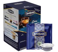 Sicignano | Capsule Caffè Barbaro Box 100 pz Cremoso Miscela Blu - Compatibili con Macchine Bialetti - Caffè Torrefatto e Macinato, Intensità 7, Gusto Equilibrato e Cremoso