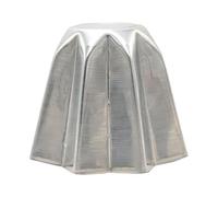 Sicignano Casalinghi Set 3 Forma Pandoro Alluminio GR.1000, Made in Italy, Alluminio 99,6%, Stampo Leggero e Resistente, CM.23X17h, Cottura Uniforme fino a 250°C, Facile da Lavare