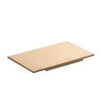 Sicignano Casalinghi Spianatoia per Impastare Professionale in Betulla, Asse di Legno Made in Italy per Pasta Fresca, Pizza e Pane, Tavola Certificata MOCA Food Grade, Superficie Levigata (100x51 cm)