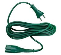 Sicignano | Cavo Alimentazione Verde 7 Metri 2x0,75 mm - Spina Italiana Compatibile VK130/131/135/136/140 - Ricambio per Folletto - Filo Elettrico per Aspirapolvere (1, VK130/131)