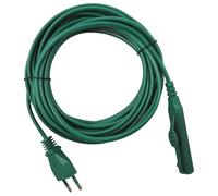 Sicignano | Cavo Alimentazione Verde 7 Metri 2x0,75 mm - Spina Italiana Compatibile VK130/131/135/136/140 - Ricambio per Folletto - Filo Elettrico per Aspirapolvere (1, VK140)