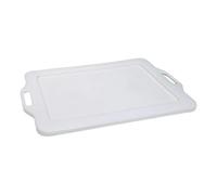 Sicignano | Cesta Pane in Polietilene - Adatta a Contatto Alimentare - Made in Italy - Impilabile, Professionale, per Forni e Panifici (Coperchio, 1 Pezzo)