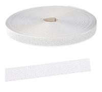 Sicignano | Cintino Cinghia Corda Fettuccia per Tapparelle, Pesante, Larghezza 22 mm - per Medie e Grandi Tapparelle fino a 150 cm, Lavabile, Resistente (50 m, Bianco)