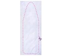 Sicignano Copri Asse da Stiro 140×45 cm - Mollettone in Cotone Organic OEKO-TEX® Imbottito 600 g/m² Made in Italy per Stiratura Protetta Sicura Universale