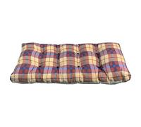 Sicignano - Cuscino Per Poltrona - Cuscino per Sedia Sdraio Relax in Legno - 110x55x14 cm - Giardino Esterno - Cotone - Imbottito - Reclinabile Pieghevole - Colori Assortiti