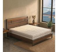 Sicignano FACILE Materasso Singolo AirFoam Firm Sfoderabile, Doppio Lato, Effetto Massaggiante, per Adulti, Ospiti e Seconde Case, 90 x 200 x 20 cm
