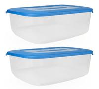 Sicignano | Frigo Box Service Rettangolare 10 Litri con Coperchio Ermetico, Plastica Alimentare, 39x30x13h cm, Lavabile in Lavastoviglie, per Celle Frigorifere e Freezer (2)