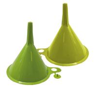 Sicignano | Imbuto in Plastica, Resistente e Versatile, per Travaso Liquidi, Uso Domestico e Lavorativo, Colori Assortiti (Ø16 cm, 2 Pezzi)