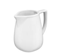 Sicignano | Lattiera Media in Porcellana Bianca 130 ml h.7,5 - Perfetta per Servire Latte o Condimenti - Elegante e Pratica per Uso Professionale e Domestico