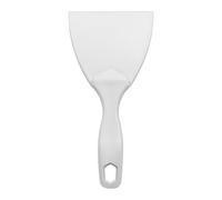 Sicignano | Paletta per Impasti, Plastica Alimentare, Resistente, 10.5x21 cm - Perfetta per Panetti Pane Pizza - Ristorante, Pizzeria, Cucina - Spatola, con Manico, Lavabile, Bianco