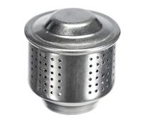 Sicignano | Paraspruzzi Paraschizzi per Caffettiera, Alluminio, Diametro 3.5x3.5h cm, Leggero - Compatibile con Moka, Morenita, Bialetti, Dama, Venus, Junior - 1 Pezzo