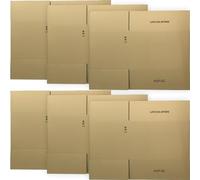 Sicignano | Scatola Cartone Americana, cm 40x40x9h, Doppia Onda, Resistente, con Simboli - Spedire, Spedizione, Imballaggi, Trasloco, Magazzino, Packaging - Disponibile in Confezioni (6)
