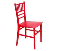 Sicignano | Sediolina Baby in Plastica per Bambini - Seduta Ergonomica Robusta, Perfetta per Ludoteca Asilo, Facile da Pulire, Colore Rosso, 31x28x62h cm, Portata Massima 75 kg