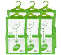 Sicignano | Set 6 Deumidificatori con Appendino 2 in 1, Anti-Umidità e Anti-Odore, Capacità 500 ml, Ideale per Armadi e Ambienti Domestici, Fragranza Aloe Vera