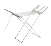 Sicignano | Stendibiancheria Elettrico a Cavalletto con Ali 260W ? Struttura in Alluminio Pieghevole Antiruggine, 20 Tubi Riscaldanti, 15 Metri di Stenditura, Dimensioni 183,5x54x108 cm