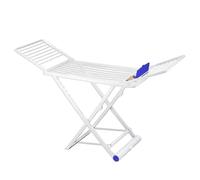 Sicignano | Stendibiancheria Nanni 20 Metri con Portamollette e Ruote ? Struttura Pieghevole Salvaspazio, Solida e Resistente, Dimensioni 115x175x55 cm