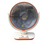 Sicignano | Stufa Oscillante Carbon Crystal 900W - 2 Livelli di Calore, Riscaldamento Rapido, Parabola 40 cm, Sistema Anti Ribaltamento, Sicura ed Efficiente