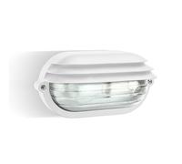 Sicignano x2 PALPEBRA OVALE Applique Piccola Ovale E27, Alluminio Pressofuso, IP54, 219x104x115 mm, Uso Esterno (Bianco)