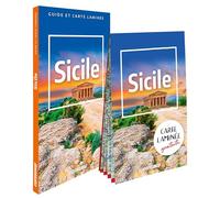 Sicile: Avec 1 carte laminée 1/450 000